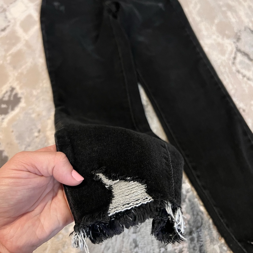 KanCan black washed denim jeans